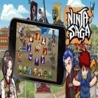 Juntamente com o jogo Rogue gunner: The digital war. Pixel shooting para Android, baixar grátis do A Saga de Ninja em celular ou tablet.