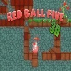 Juntamente com o jogo Castelo misterioso HD: Episódio 4 para Android, baixar grátis do Bola vermelha de cinco 3D em celular ou tablet.