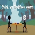 Juntamente com o jogo A Viagem numa Caixa para Android, baixar grátis do Quest de Stick vs Trollface em celular ou tablet.
