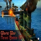 Juntamente com o jogo Campeonato de futebol de pixel 16 para Android, baixar grátis do Guerra mundial: Batalha naval 3D em celular ou tablet.