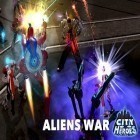 Juntamente com o jogo Viber: Mania de Doce para Android, baixar grátis do Heróis da cidade 3D: Guerra de alienígenas em celular ou tablet.