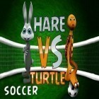 Juntamente com o jogo Ira: Memórias sangrentas para Android, baixar grátis do Lebre contra tartaruga: Futebol em celular ou tablet.