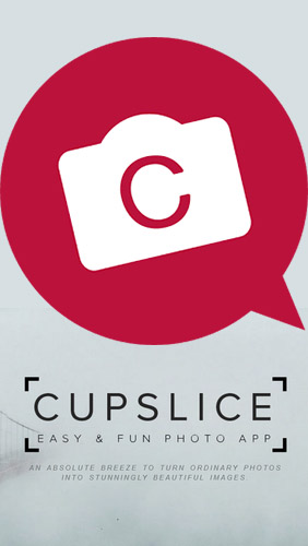 Editor de fotos Cupslice 