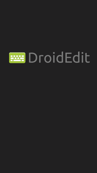 Baixar grátis o aplicativo Outros Editor Droid  para celulares e tablets Android.