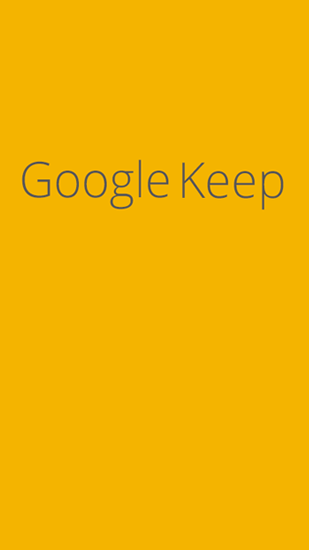 Baixar grátis o aplicativo Notas de Google  para celulares e tablets Android.