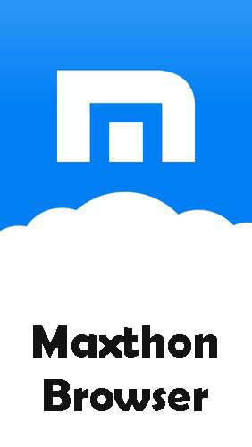 Baixar grátis o aplicativo Internete comunicação Maxthon browser - Navegador da Web na nuvem rápido e seguro  para celulares e tablets Android.