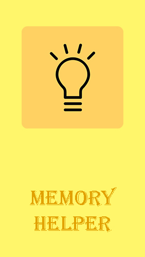 Baixar grátis o aplicativo Organizadores Memory helper: Bloco de notas para lista de tarefas  para celulares e tablets Android.