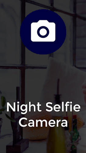 Câmera selfie de noite 