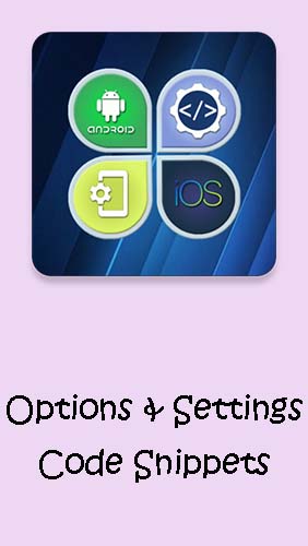 Baixar grátis o aplicativo Sistema Parâmetros e configurações de fragmentos de código: Android e iOS para celulares e tablets Android.