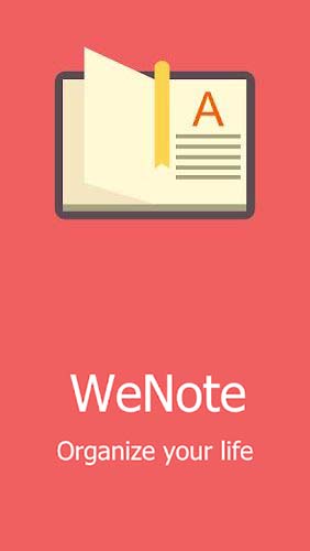 Baixar grátis o aplicativo Organizadores WeNote - Notas de cor, tarefas, lembretes e calendário  para celulares e tablets Android.