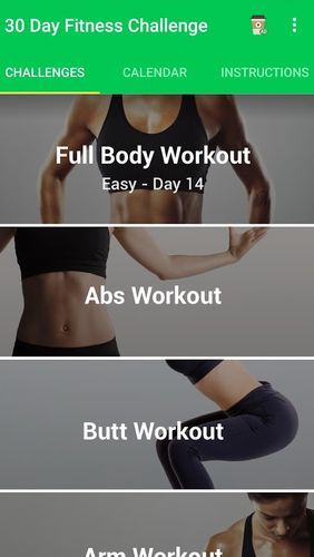 Desafio de fitness de 30 dias - Exercícios em casa 