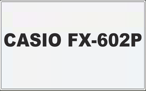 Baixar grátis o aplicativo Outros CASIO FX602P para celulares e tablets Android.