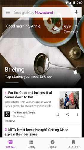 Google Play: Banca de jornais 
