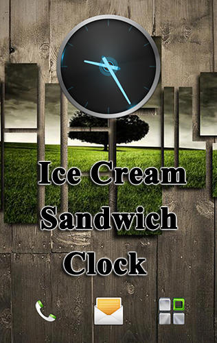 Baixar grátis o aplicativo Personalização Relógio Ice cream sandwich para celulares e tablets Android.