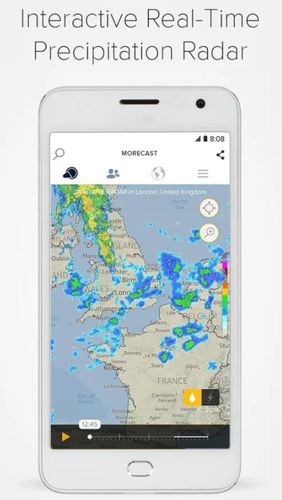 Morecast - Previsão do tempo com radar e widget 