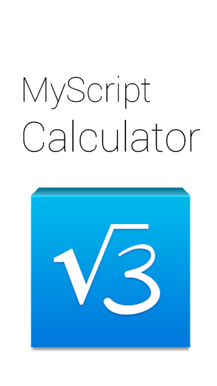 Baixar grátis o aplicativo Calculadora MyScript para celulares e tablets Android 2.3.