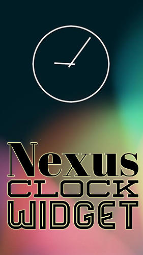 Nexus Widget de relógio 