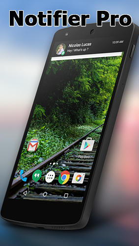Baixar grátis o aplicativo Bloqueio de tela Notificador: Pro para celulares e tablets Android.