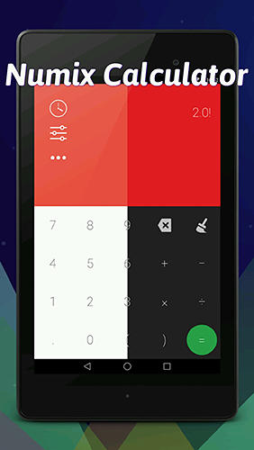 Baixar grátis o aplicativo Escritório Numix calculadora para celulares e tablets Android.