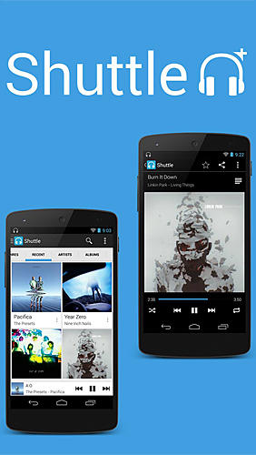 Baixar grátis o aplicativo Leitores de Áudio Shuttle+ Leitor de música para celulares e tablets Android.