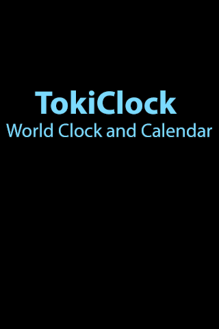 TokiClock: Relógio mundial e Calendário