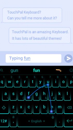 Teclado TouchPal - Emoji bonitos, temas, adesivos e GIFs 