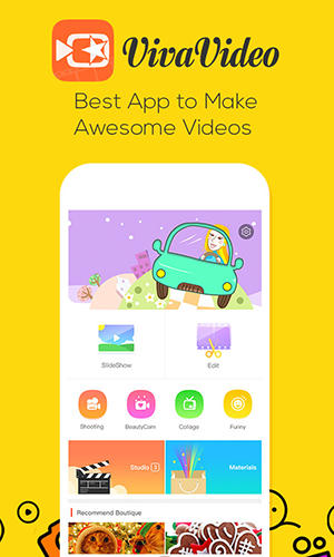 Baixar grátis o aplicativo Áudio e Vídeo Viva vídeo para celulares e tablets Android.