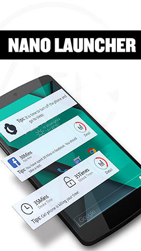 Baixar grátis o aplicativo Personalização Nano launcher para celulares e tablets Android.
