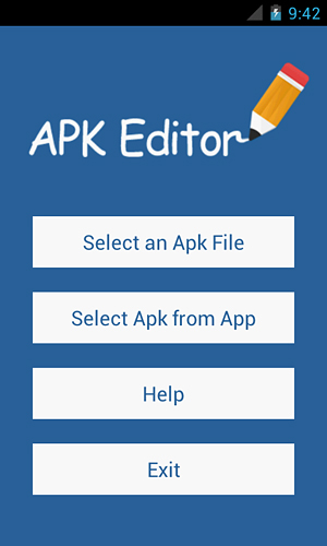 Editor de arquivos Apk pro