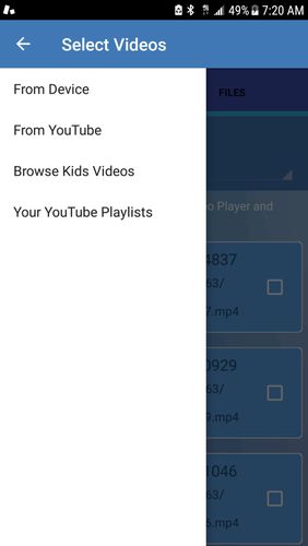 Player de vídeo para crianças - Controles parentais do YouTube 