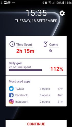 My phone time - Acompanhamento de uso de aplicativos 