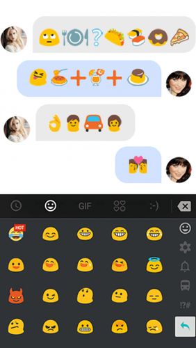 Teclado TouchPal - Emoji bonitos, temas, adesivos e GIFs 