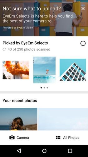 EyeEm - Filtro de câmera e foto 