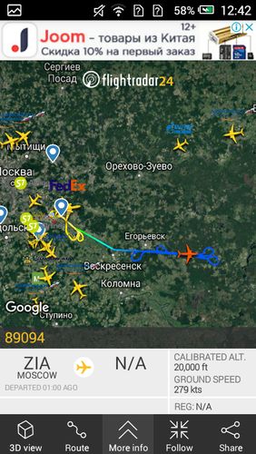 Flightradar24 - Rastreador de voo 