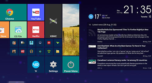 Launcher Estilo Windows 8