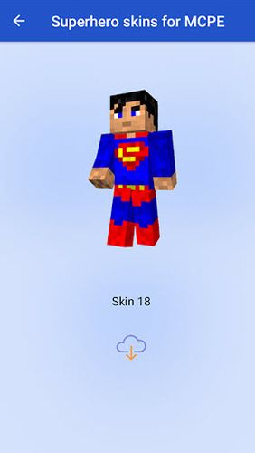 Skins de super-heróis para MCPE 