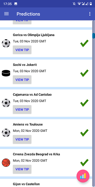 Baixar grátis o aplicativo Guias Top Picks: Betting Tips para celulares e tablets Android.