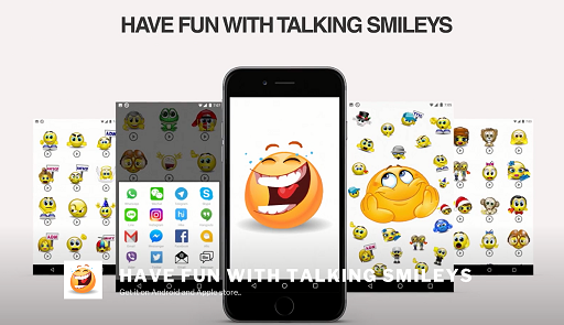 Baixar grátis o aplicativo Talking Smileys - Animated Sound Emoticons para celulares e tablets Android 5.0.