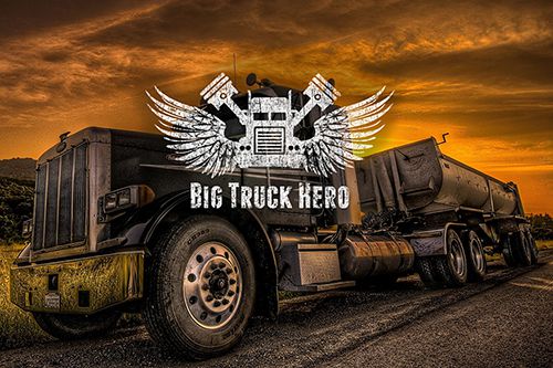 Herói do grande caminhão