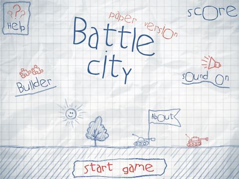 Doodle cidade de batalha