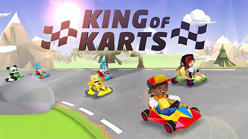Rei de kart: 3D corrida divertida