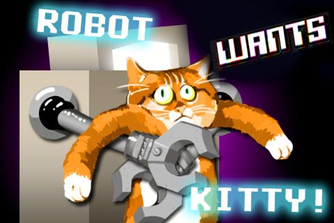 O robô quer a gatinho