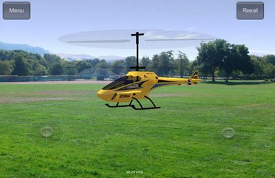 Simulator do helicóptero profissional