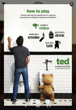 Ted, Urso Falante. Sem censura