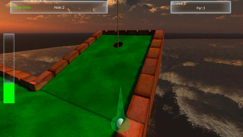 Incrível mini-golfe 3D