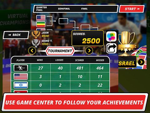 Tênis de mesa 3D: Campeonato Virtual
