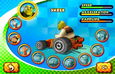 Kart com Shrek