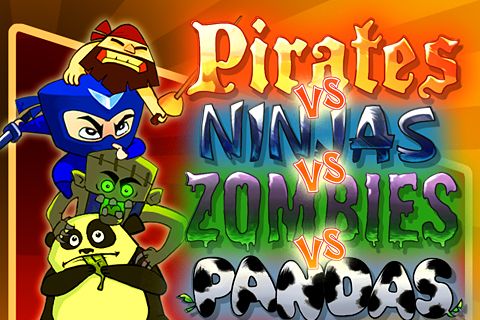 Piratas contra ninjas contra zumbis contra pandas