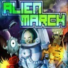 Juntamente com o jogo Os horrores! para iPhone, baixar grátis do Marcha dos Alienígenas.