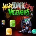 Juntamente com o jogo Caçador de zumbi: Traga a morte para os mortos para iPhone, baixar grátis do Zumbis Ninja Furiosos contra Vegetais.